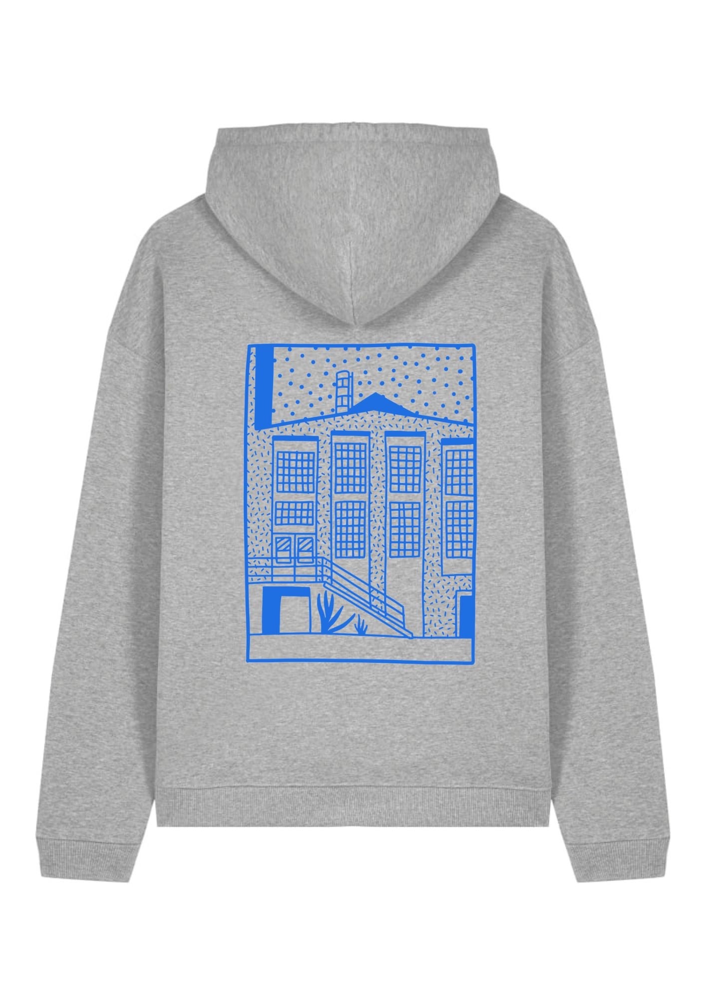 Hoodie Grau - Hallenmotiv