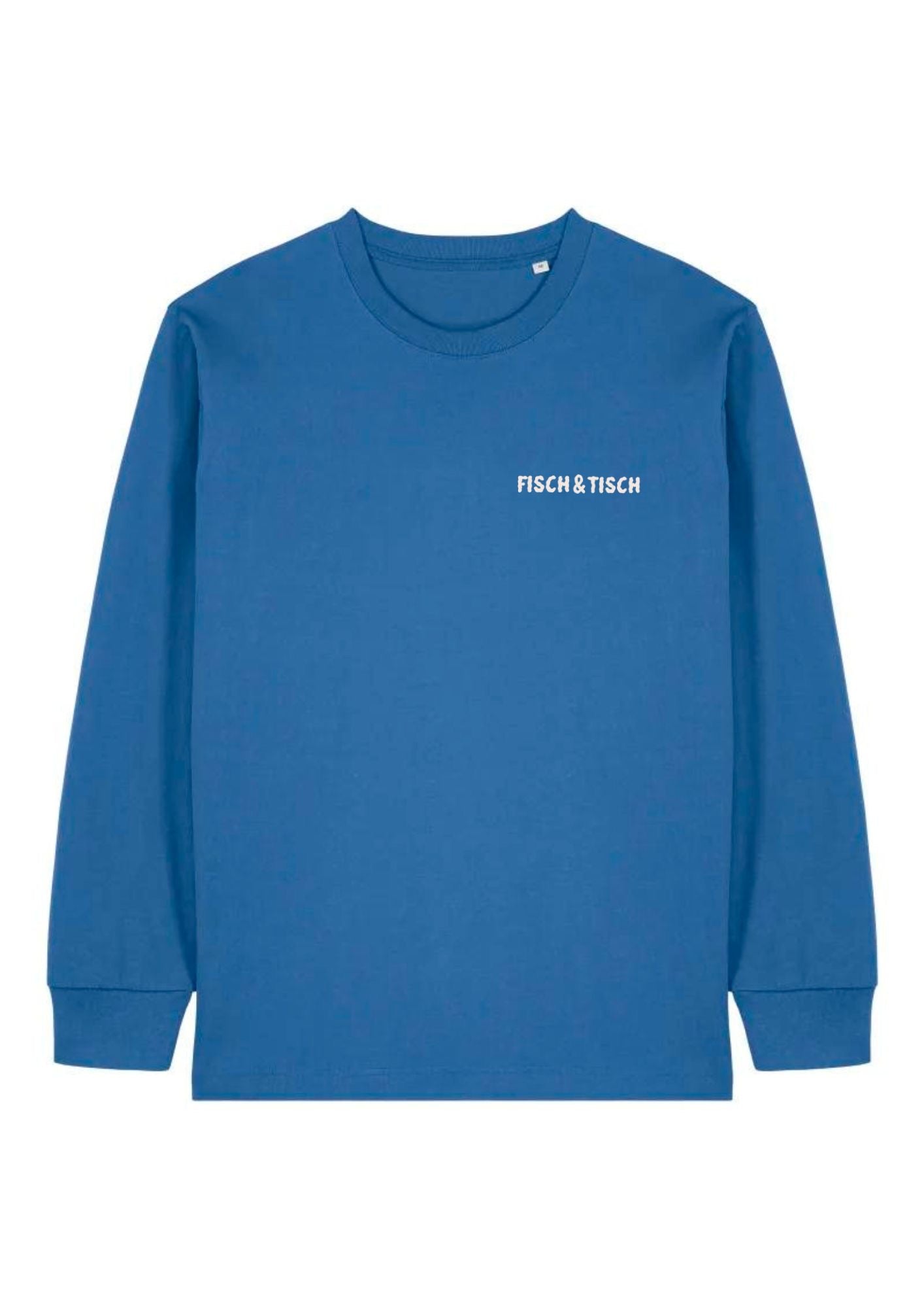 Longsleeve Blau - Postkartenmotiv